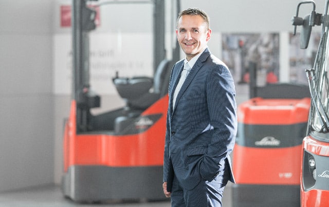 markus schmermund vice president automation and intralogistic solutions at linde material handling