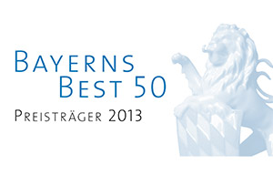 Auszeichnung Bayerns Best 50 Preisträger 2013