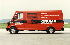 Alter Service Transporter von GRUMA