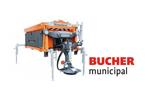 BUCHER municipal Phoenix Baureihe mit Logo