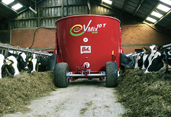 BvL Agricultural machinery technology foreign filler in the cowshed
