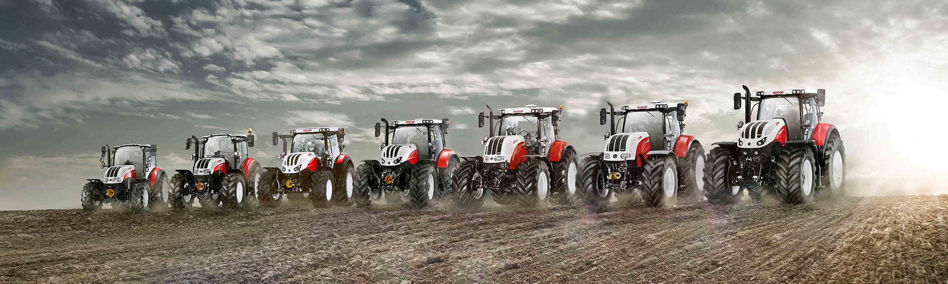 Steyr tractors product range