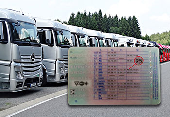Preview series Mercedes trucks driver's license advanced training professional driver