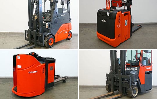 Collage used machinery material handling equipment forklift and pallet truck