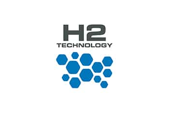 Icon H2 Technology auf weißem Hintergrund