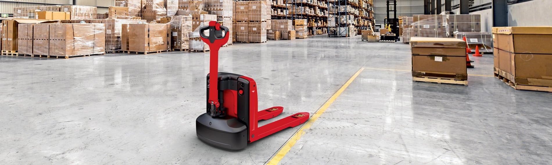 Linde electric pallet truck MT 15 in stock