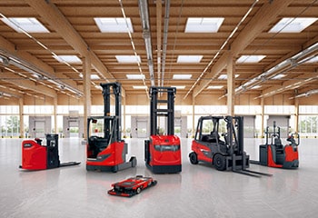 Preview image Linde portfolio forklift and warehouse technology
