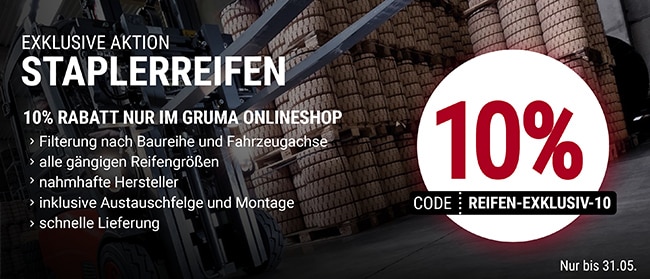 forklift tire promotion discount